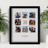 Thumbnail 1 - Personalised 30th Birthday Photo Prints