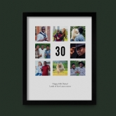 Thumbnail 4 - Personalised 30th Birthday Photo Prints