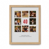 Thumbnail 11 - Personalised 40th Birthday Photo Prints