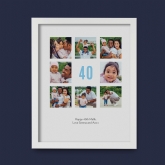Thumbnail 6 - Personalised 40th Birthday Photo Prints