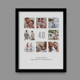 Thumbnail 7 - Personalised 40th Birthday Photo Prints