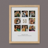 Thumbnail 8 - Personalised 50th Birthday Photo Prints