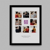 Thumbnail 2 - Personalised 60th Birthday Photo Prints
