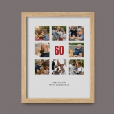 Thumbnail 6 - Personalised 60th Birthday Photo Prints