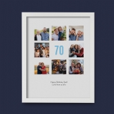 Thumbnail 3 - Personalised 70th Birthday Photo Prints