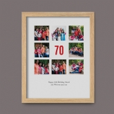 Thumbnail 6 - Personalised 70th Birthday Photo Prints