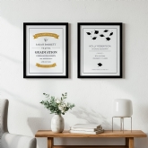Thumbnail 1 - Personalised Graduation Certificate Prints