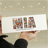 Thumbnail 2 - Personalised Photo Name Wooden Mantel Block
