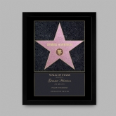 Thumbnail 5 - Personalised Walk of Stars Print (Black Frame)