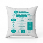 Thumbnail 12 - Personalised The Day You Were Born - 60th Birthday Cushion