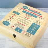 Thumbnail 1 - Personalised The Day You Were Born - 18th Birthday Keepsake Box