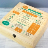 Thumbnail 1 - Personalised The Day You Were Born - 90th Birthday Keepsake Box