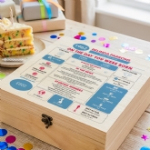 Thumbnail 1 - Personalised The Day You Were Born Birthday Keepsake Box