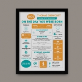 Thumbnail 8 - Framed Personalised The Day You Were Born Print