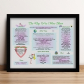 Thumbnail 1 - New Baby Personalised The Day You Were Born Framed Print