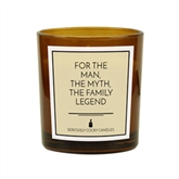 Thumbnail 4 - For the Man, the Myth, the Family Legend Candle