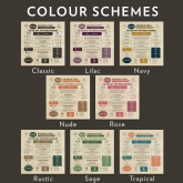 Thumbnail 10 - Personalised (2nd) Wedding Anniversary (Cotton) - Day You Were Married Chart Keepsake Box