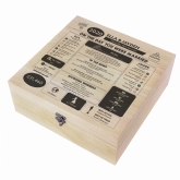 Thumbnail 12 - Personalised (6th) Wedding Anniversary (Iron) - Day You Were Married Chart Keepsake Box