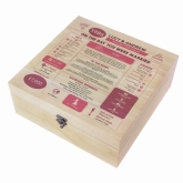 Thumbnail 12 - Personalised (40th) Wedding Anniversary (Ruby) - Day You Were Married Chart Keepsake Box