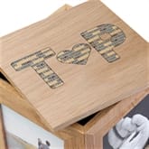 Thumbnail 4 - Personalised Couple's Letter Wooden Photo Box
