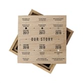 Thumbnail 2 - Personalised Our Story Wooden Box