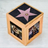 Thumbnail 1 - Personalised Walk of Stars Wooden Photo Box