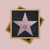 Thumbnail 2 - Personalised Walk of Stars Wooden Photo Box