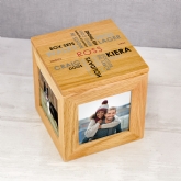 Thumbnail 1 - Personalised Likes Wooden Photo Box