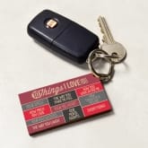 Thumbnail 1 - 10 Things I Love About You Personalised Keyring