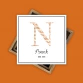 Thumbnail 7 - Personalised Family Initial Photo Cube