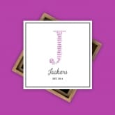 Thumbnail 8 - Personalised Family Initial Photo Cube