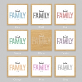 Thumbnail 11 - Personalised Family Name Photo Cube