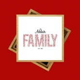 Thumbnail 6 - Personalised Family Name Photo Cube