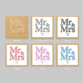 Thumbnail 10 - Personalised Mr and Mrs Photo Cube
