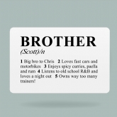 Thumbnail 10 - Personalised Dictionary Definition Wallet Insert