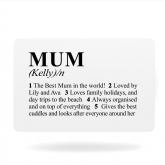 Thumbnail 12 - Personalised Dictionary Definition Wallet Insert