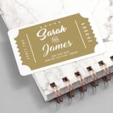 Thumbnail 1 - Personalised Cinema Ticket Wallet Insert | Find Me A Gift