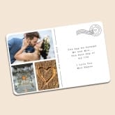 Thumbnail 2 - Personalised Photo Postcard Wallet/Purse Insert