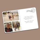 Thumbnail 3 - Personalised Photo Postcard Wallet/Purse Insert