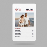 Thumbnail 6 - Personalised Top Scorecard Wallet/Purse Insert