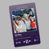 Thumbnail 2 - Personalised Music Streaming Wallet Inserts