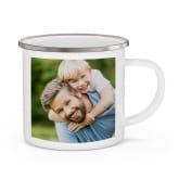 Thumbnail 1 - Personalised Photo Enamel Mug