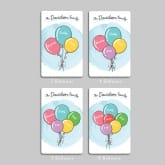 Thumbnail 7 - Personalised Family Balloons Wallet/Purse Insert