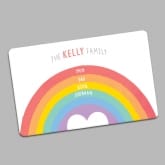Thumbnail 2 - Personalised Rainbow Family Wallet/Purse Insert