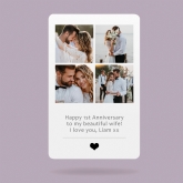 Thumbnail 3 - Personalised Photo Celebration Wallet/Purse Insert