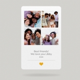 Thumbnail 8 - Personalised Photo Celebration Wallet/Purse Insert