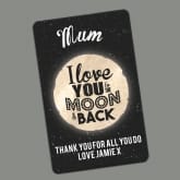 Thumbnail 4 - Personalised Love You to the Moon and Back Wallet/Purse Insert