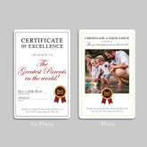 Thumbnail 10 - Personalised Certificate of Excellence Wallet/Purse Inserts