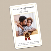 Thumbnail 4 - Personalised Certificate of Excellence Wallet/Purse Inserts