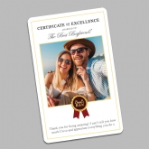 Thumbnail 5 - Personalised Certificate of Excellence Wallet/Purse Inserts